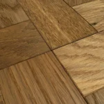 Close-up of oak Versailles wood pattern