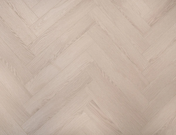 Herringbone Laminate Flooring - Ash Grey Oak